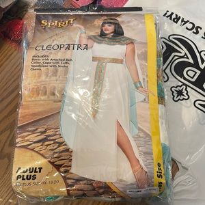 Cleopatra costume adult size 1X 18–20